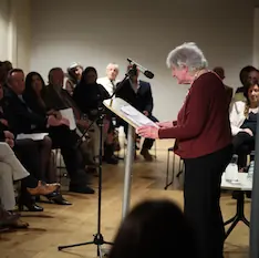 Edna gives her speech